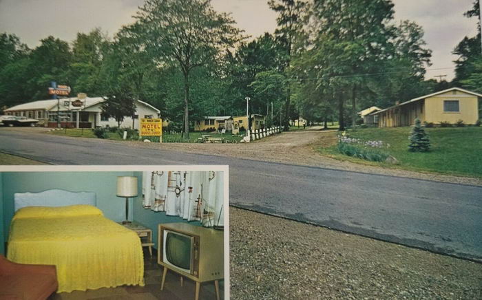 101 Ranch Motel and Restaurant - Old Postcard Photo